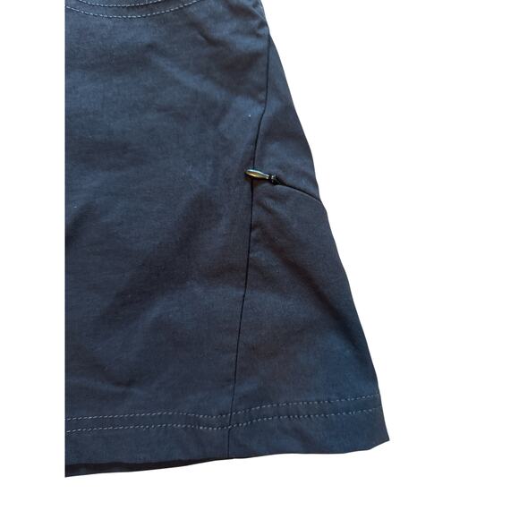 Athleta Black Active Skort Size 8 – Built-In Shorts, Zip Pocket, Drawstring - Picture 4 of 10